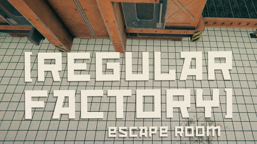 Regular Factory: Escape Room Постер