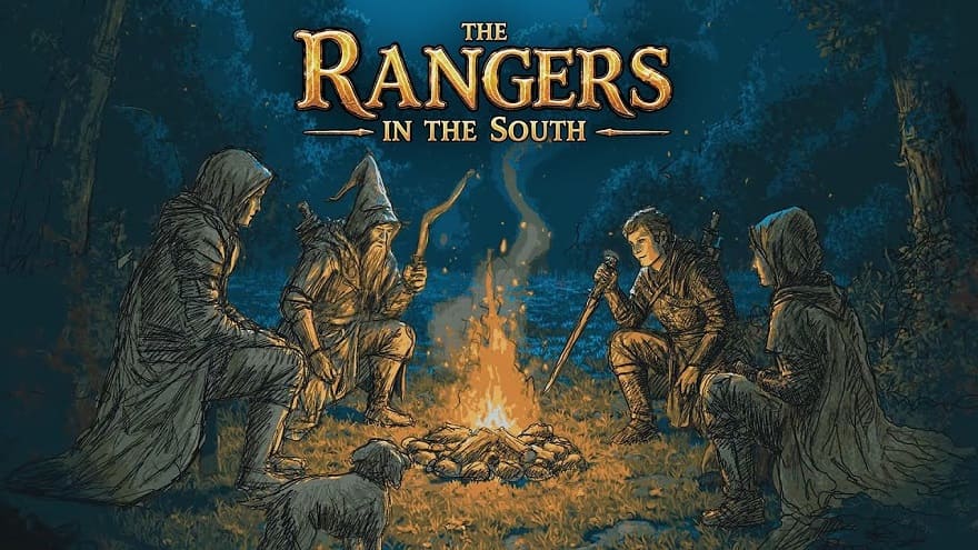 The Rangers In The South Постер